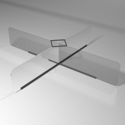 حاجز آمن - طاولة اجتماع
