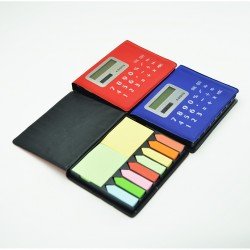 وراقة ملونة مع حاسبة